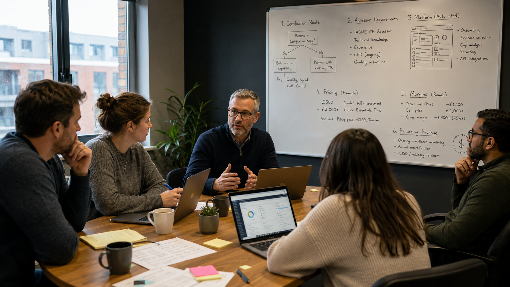 How a 5-Person UK MSP Can Build a Cyber Essentials Certification Practice and Charge £500 to £2,000 Per Assessment