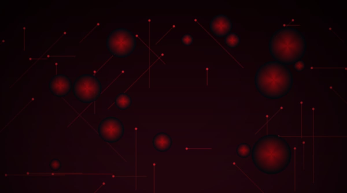 Abstract red-themed corporate governance image