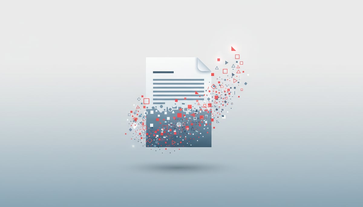 Data leak and document security breach