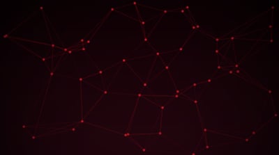 Abstract red-themed maritime shipping digitisation image