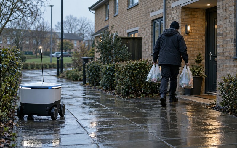 Britain’s last mile should split between robots and people
