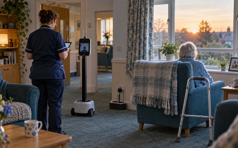 The biggest robot market in Britain may emerge in care rather than factories