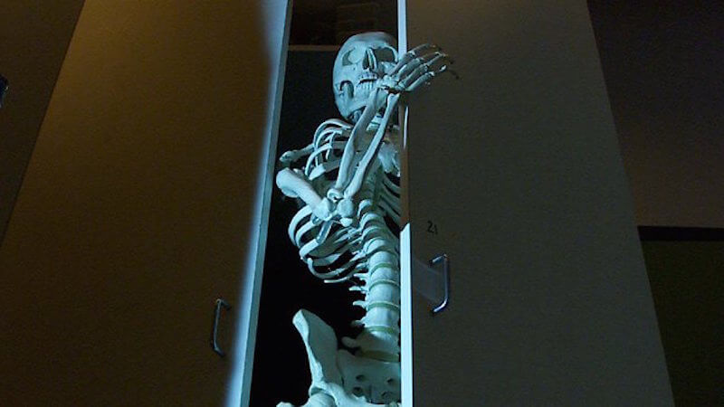 skeleton-in-closet