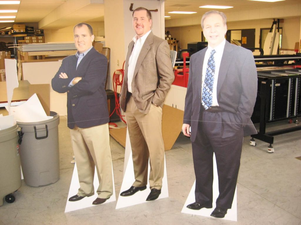 cardboard cutouts